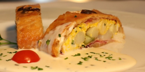 Spargelstrudel